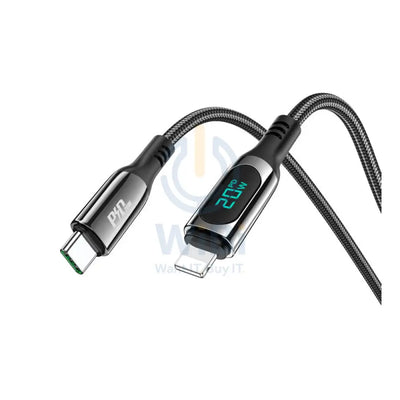 HOCO Extreme PD Charging Data Sync Cable - USB-C To Lightning / 1.2 Meters / Black