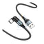 HOCO U100 Orbit Charging Data Sync Cable - USB to USB-C / 1.2 Meters / Black
