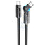 Hoco U118 Triumph Charging Data Cable Type C / 60W / 1.2 Meter / Black Accessories > Cables & Converters > Cables