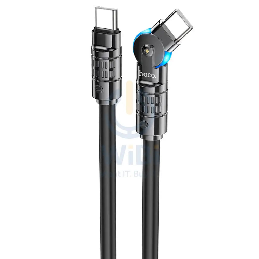 هوكو يو118 يو118 تريومف للشحن بيانات كابل من النوع C / 60 واط / 1.2 متر / أسود اكسسوارات > كبلات  محولات > كبلات