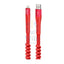 Hoco U78 Cotton Treasure Charging Data Cable - 0.8M / USB-A / Lightning / Red Accessories > Cables & Converters > Cables