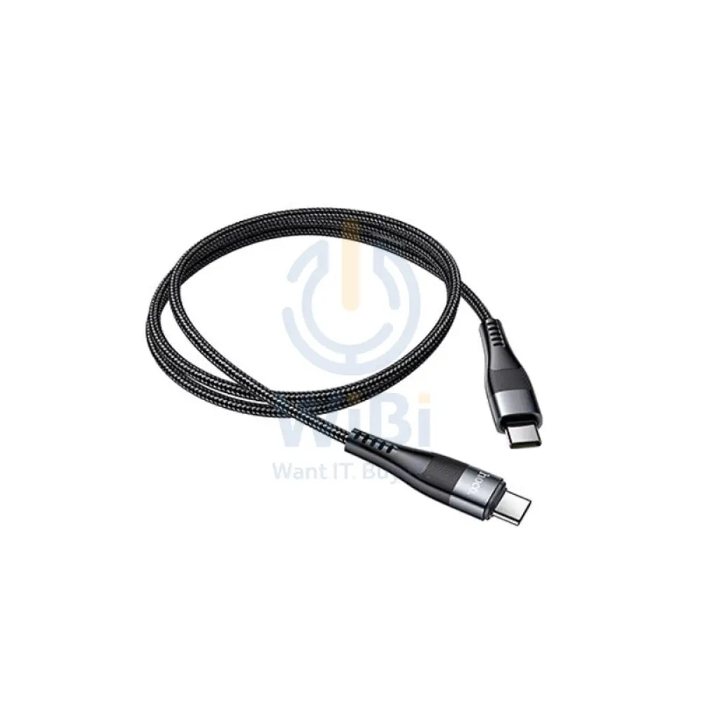 Hoco U99 Vortex Lightning to Type-C 1 Meter - Black Accessories > Cables & Converters > Cables