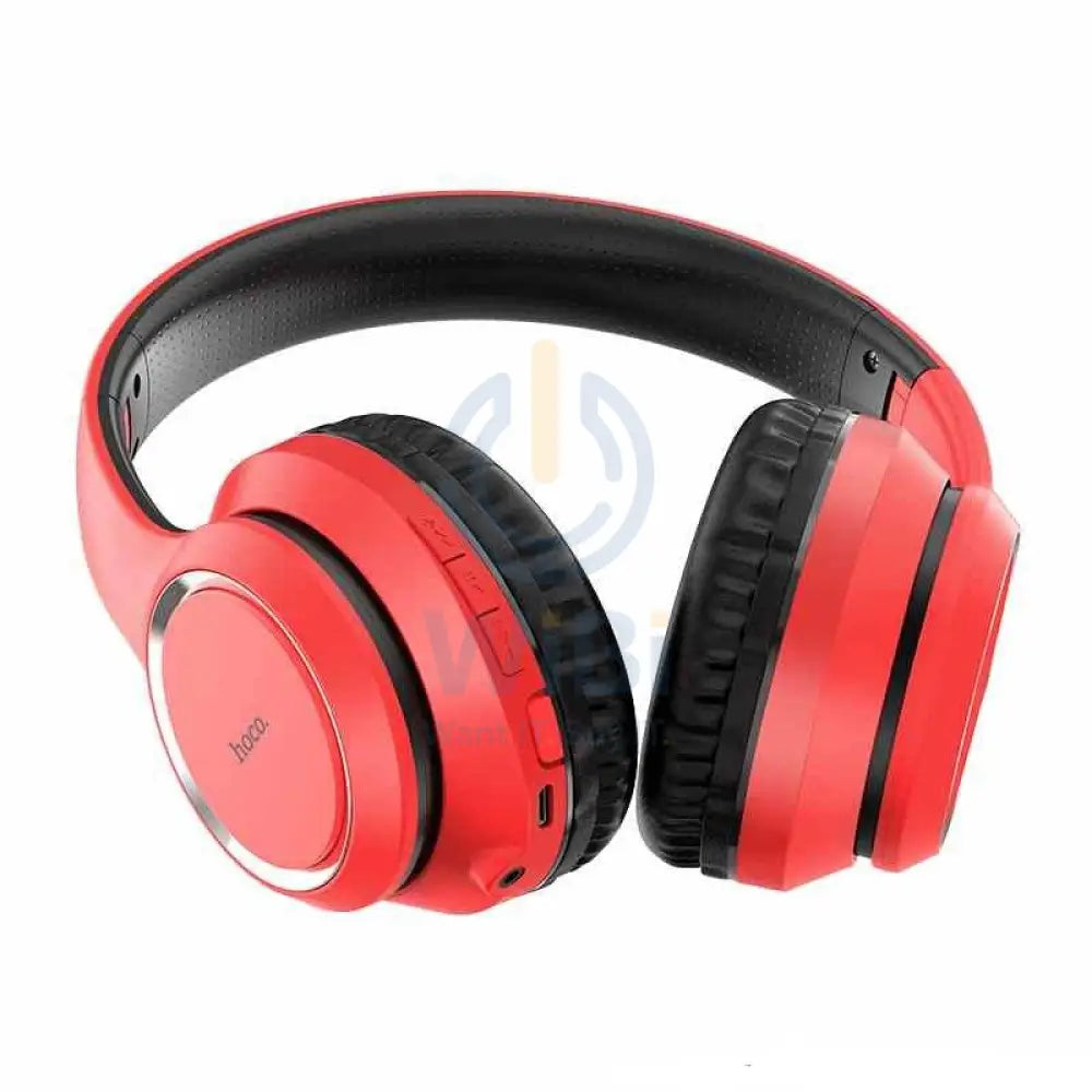 HOCO W28 Journey Wireless Headphones - Bluetooth / 40mm / Red