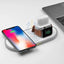HOCO Wireless charger CW21 Wisdom 3-in-1 tabletop charging dock - White Accessories > Power Adapters