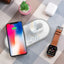 HOCO Wireless charger CW21 Wisdom 3-in-1 tabletop charging dock - White Accessories > Power Adapters