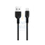 HOCO X20 Flash Charging Data Sync Cable - Micro USB / 1 Meter / Black