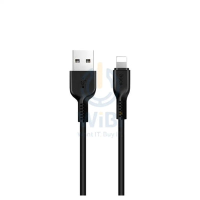 HOCO X20 Flash Charging Data Sync Cable - USB-C / Lightning / 1 Meter / Black - Pack of 2 Accessories > Cables &