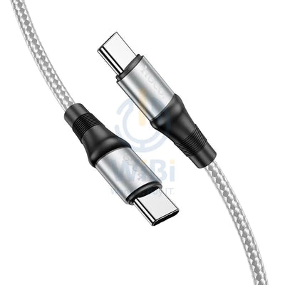 Hoco X50 Cable Exquisito charging data sync Assorted - Type-C / 100W / 2 Meter / Gray Accessories > Cables & Converters