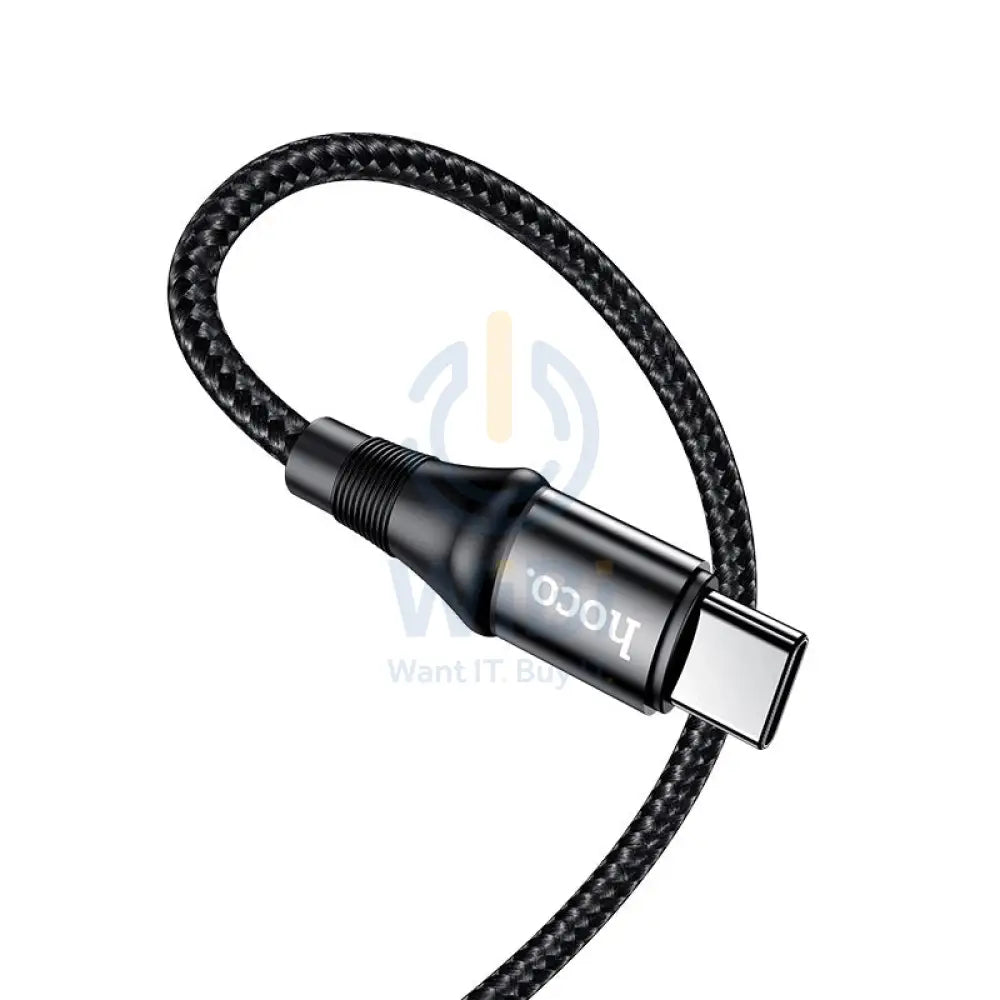 HOCO X50 Exquisito Charging Data Cable - 100W / USB-C / 2 Meter / Black Accessories > Cables & Converters > Cables