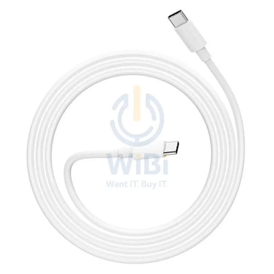 HOCO X51 High-Power Charging Data Sync Cable - USB-C To USB-C / 1.5 Meters / White