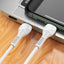 Hoco X55 Trendy Charging Data Sync Cable - Type-C / Lightning / 1 Meter / White Accessories > Cables & Converters >