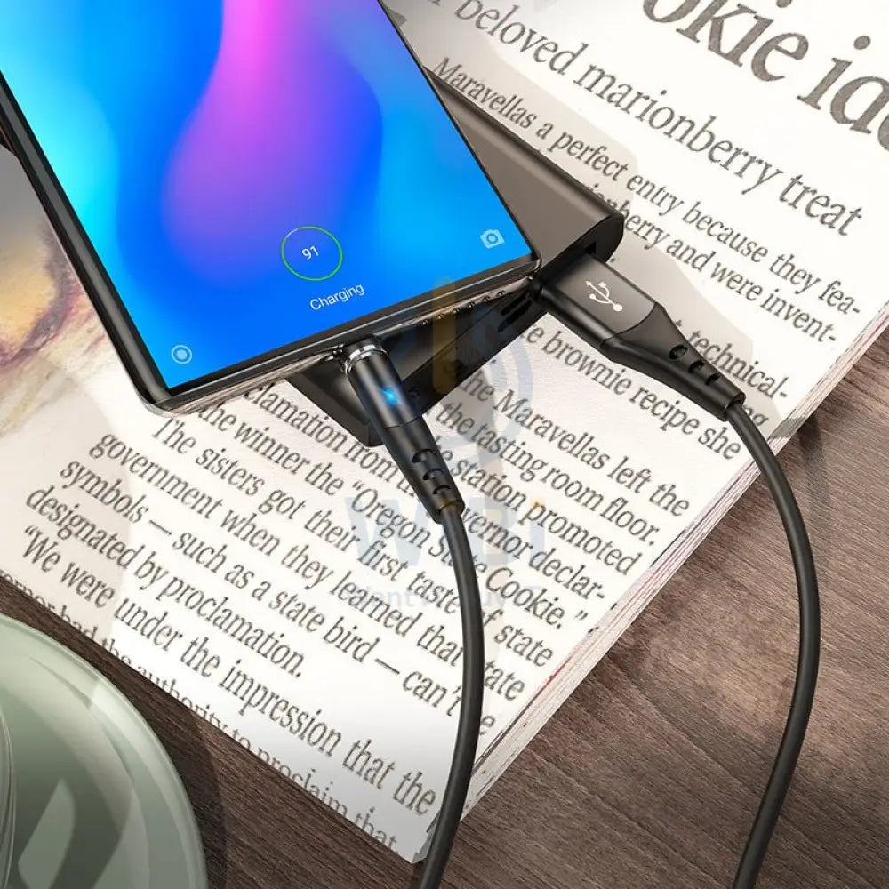 Hoco X60 Honorific USB to Type-C 1 Meter - Black Accessories > Cables & Converters > Cables