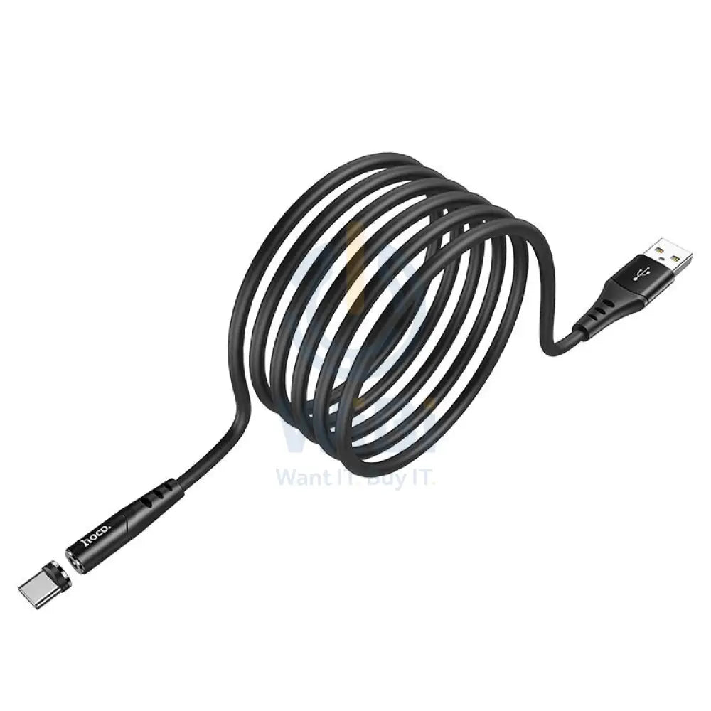 Hoco X60 Honorific USB to Type-C 1 Meter - Black Accessories > Cables & Converters > Cables