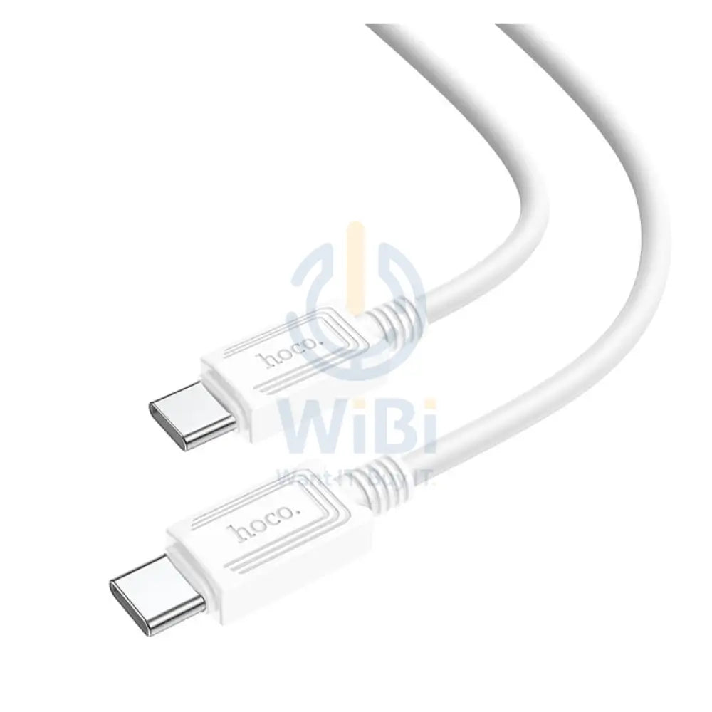 HOCO X73 60W Charging Cable - USB-C To USB-C / 1 Meter / White