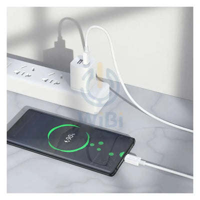 HOCO X73 60W Charging Cable - USB-C To USB-C / 1 Meter / White
