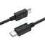 Hoco X73 Charging Cable - Type-C / Lightning / 1 Meter - Pack Of 3