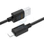Hoco X73 Charging Cable - Type-C / Lightning / 1 Meter - Pack Of 3
