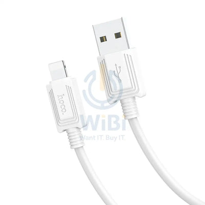 Hoco X73 Charging Data Sync Cable - USB / Lightning / 1 Meter / White Accessories > Cables & Converters > Cables