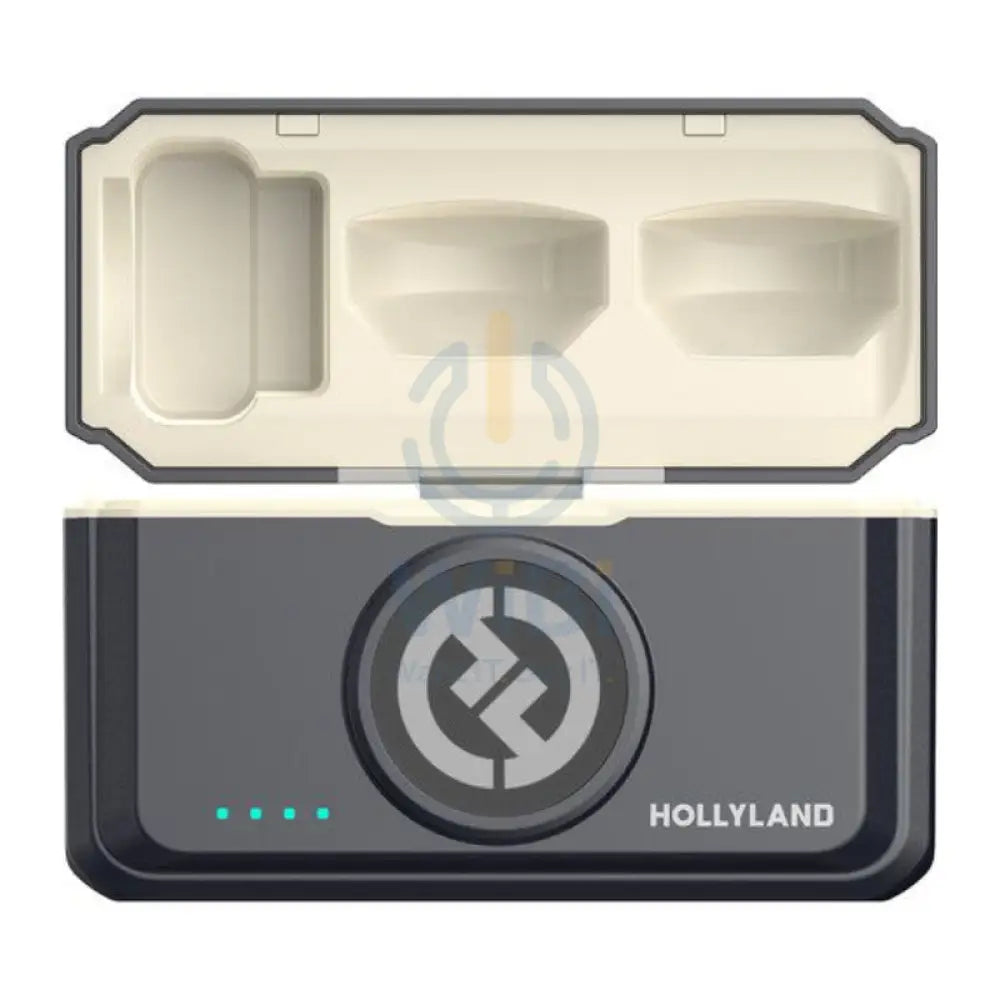HOLLYLAND LARK M2 DUO All-in-One Lavalier Wireless Combo Microphone System - Shine Charcoal Accessories > Audio >