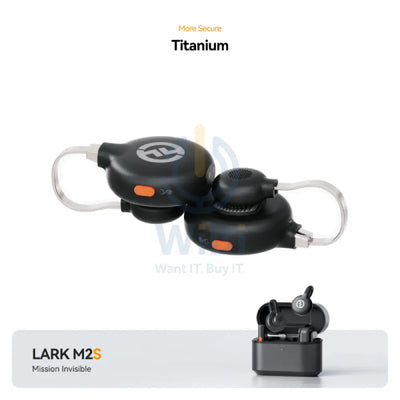 HOLLYLAND LARK M2S Combo (With Camera Rx + USB-C Rx + USB-C To Lightning Cable) - Space Gray Accessories > Audio >