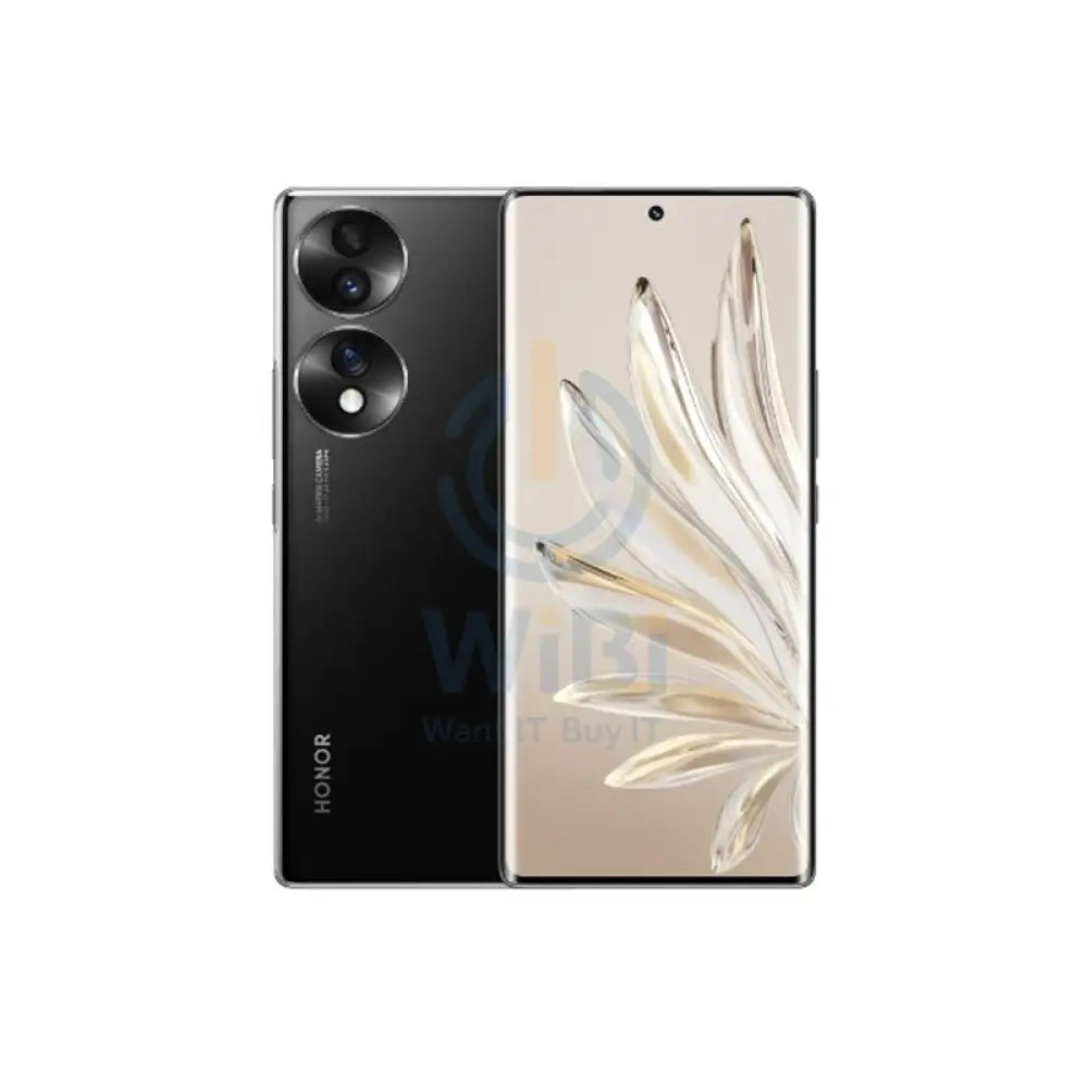 هونر 70 - 256 جيجابايت  / 6.67 بوصة OLED / واي-فاي / 5جي / ميدنايت أسود  - - هاتف
