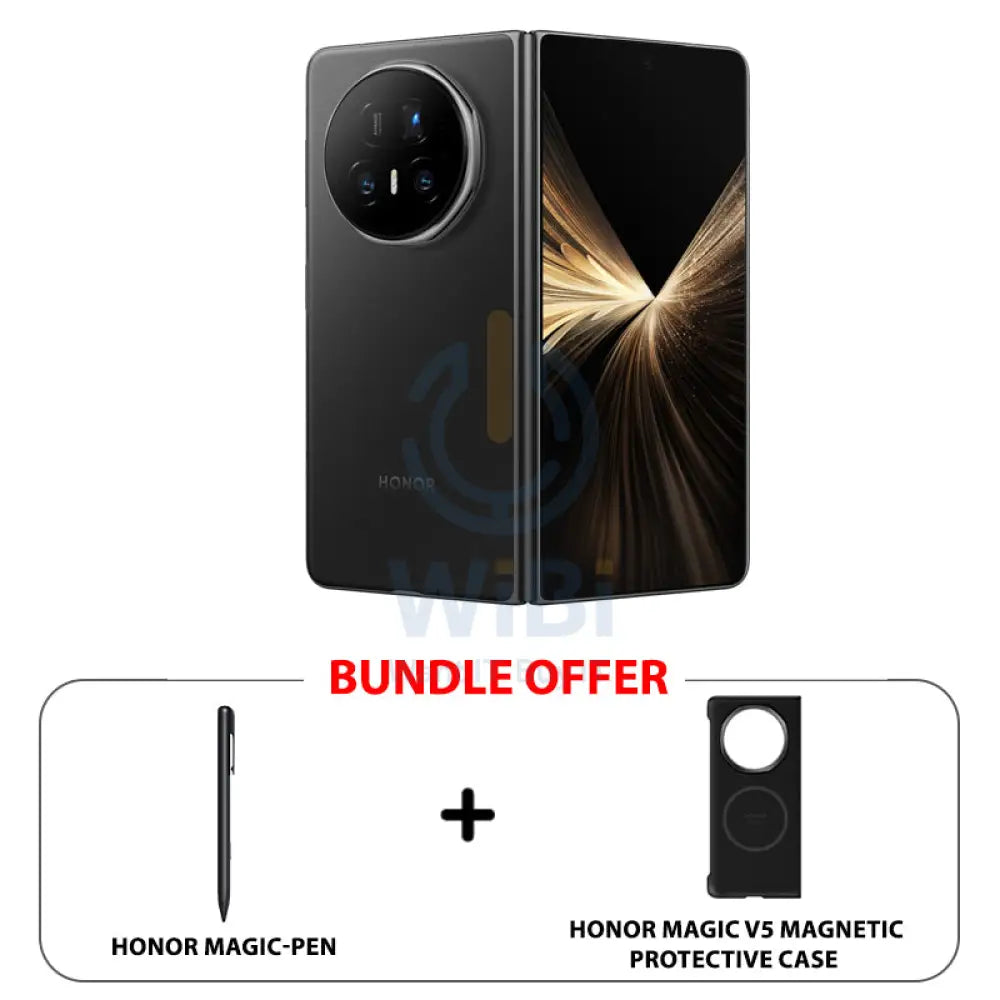 HONOR Magic V5 - 16GB / 512GB / 7.95’’ OLED / 5G / Black - Mobile Mobiles & Tablets > Mobiles