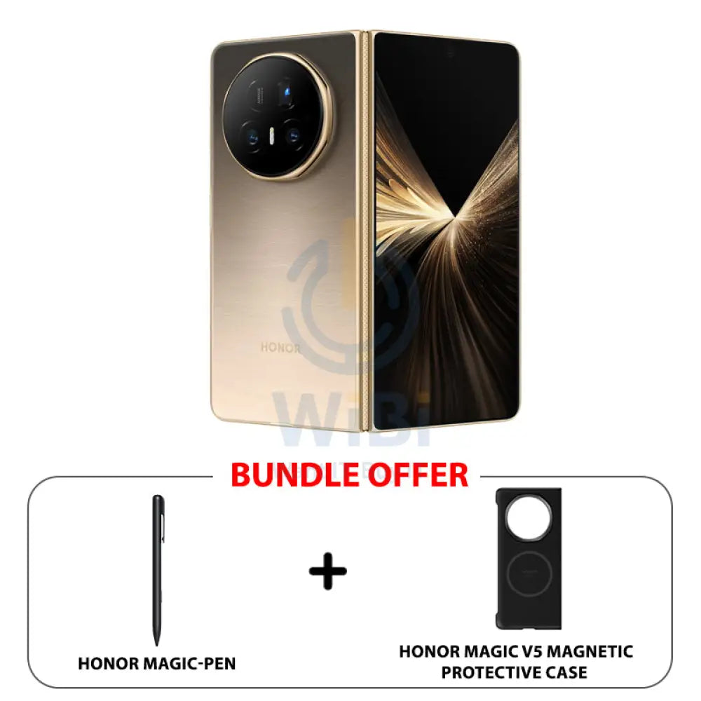 HONOR Magic V5 - 16GB / 512GB / 7.95’’ OLED / 5G / Dawn Gold - Mobile Mobiles & Tablets > Mobiles