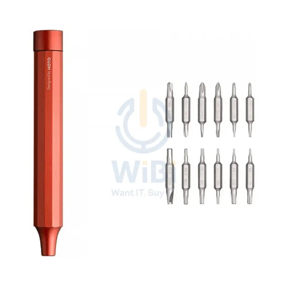 HOTO 24-in-1 Precision Screwdriver - Red Accessories > Smart Devices