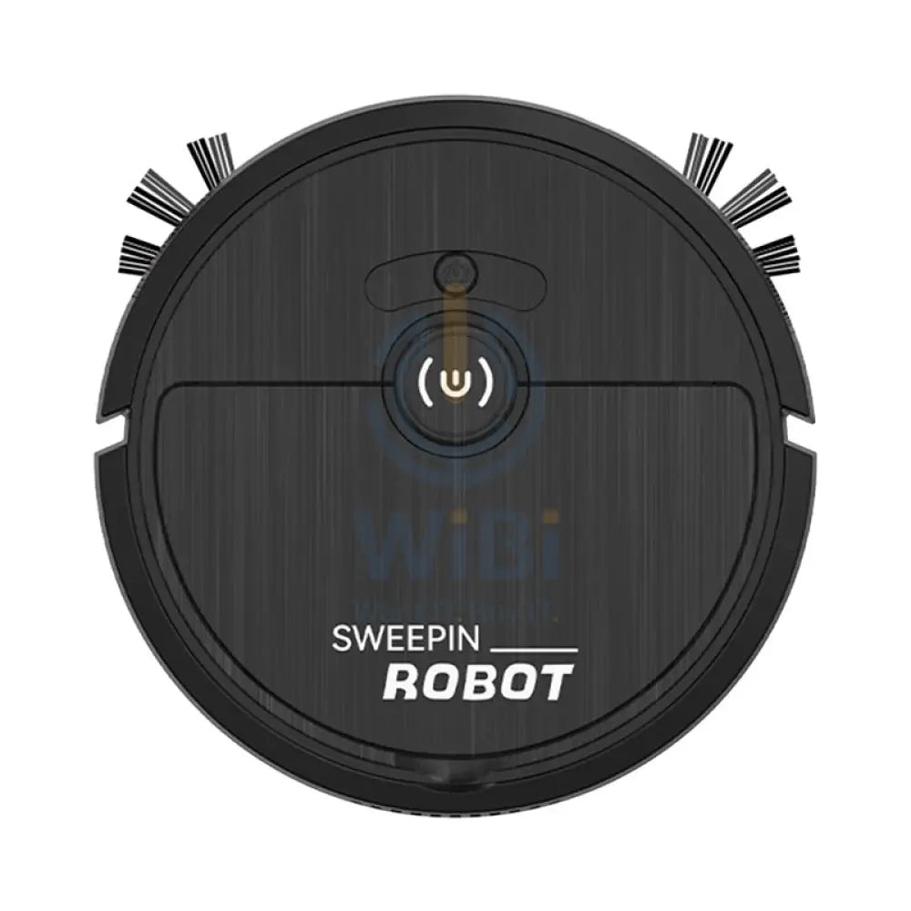 Household Mini Sweeping Robot - Black + White - Bundle Offer Accessories > Smart Devices