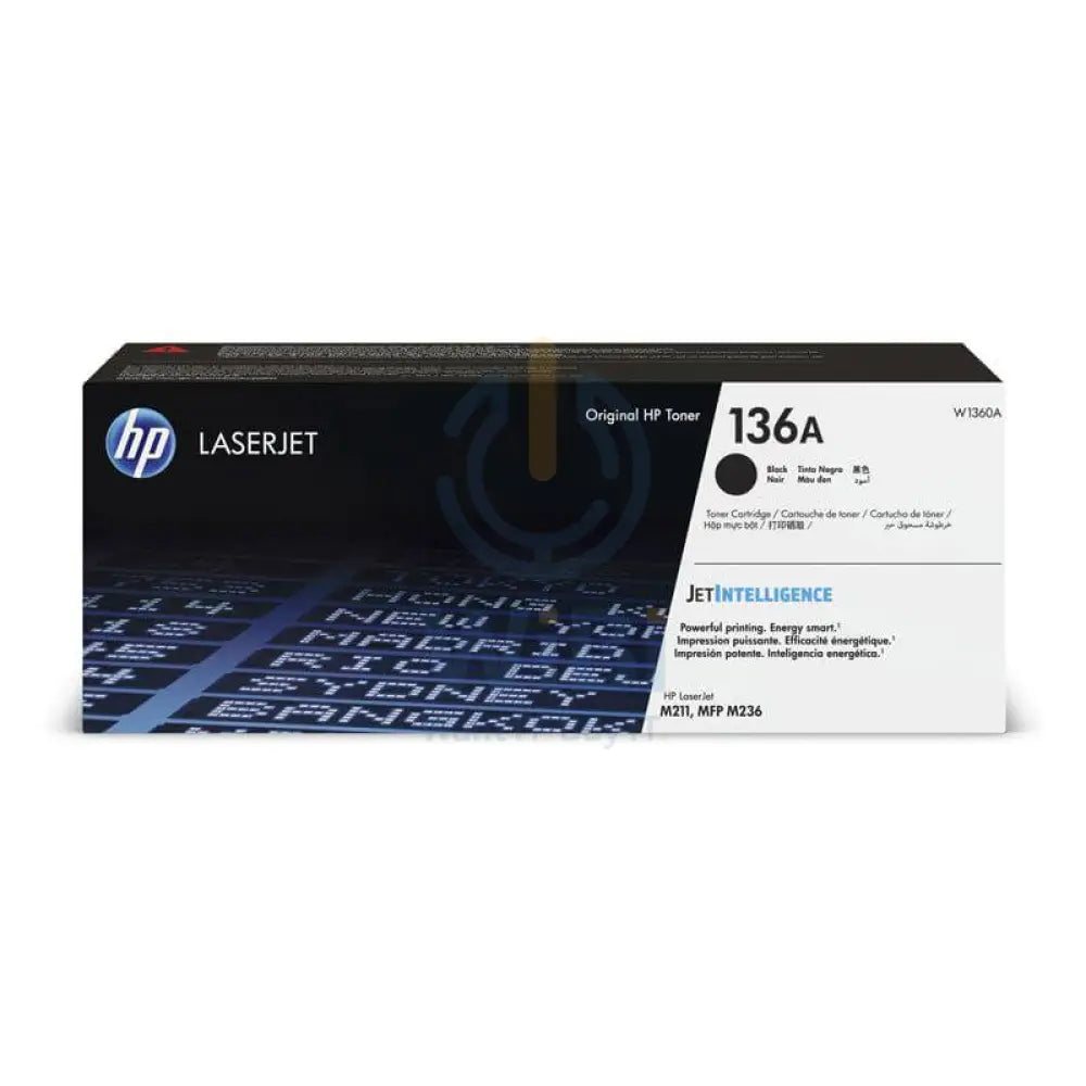 HP 136A Black Color - 1,150 Pages / Black Color / Toner Cartridge