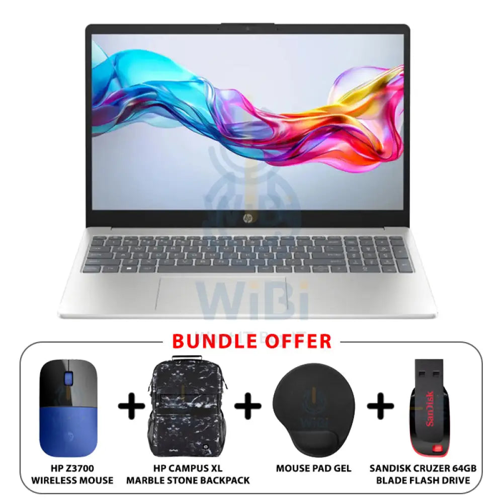 HP 15-FD0146NE - 15.6’’ FHD / i7 / 16GB / 512GB (NVMe M.2 SSD) / DOS (Without OS) / 1YW / Natural Silver - Laptop