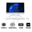 HP 200 G4 AIO PC - i5 / 32GB / 500GB (NVME M.2 SSD) / 21.5’’ FHD Non-Touch / Win 11 Pro / 1YW / Snow White - Desktop
