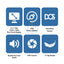 HP 200 G4 AIO PC - i5 / 64GB / 1TB HDD / 21.5’’ FHD Non-Touch / DOS (Without OS) / 1YW / Snow White - Desktop Desktop &