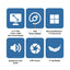 HP 200 G4 AIO PC - i5 / 64GB / 1TB HDD / 21.5’’ FHD Non-Touch / Win 11 Pro / 1YW / Snow White - Desktop Desktop &