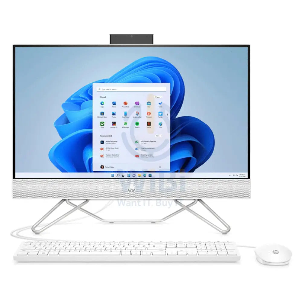 HP 24-CB1036NE AIO PC - i5 / 32GB / 1TB (NVME M.2 SSD) / 23.8’’ FHD Touch / Win 11 Pro / 1YW / Starry White - Desktop