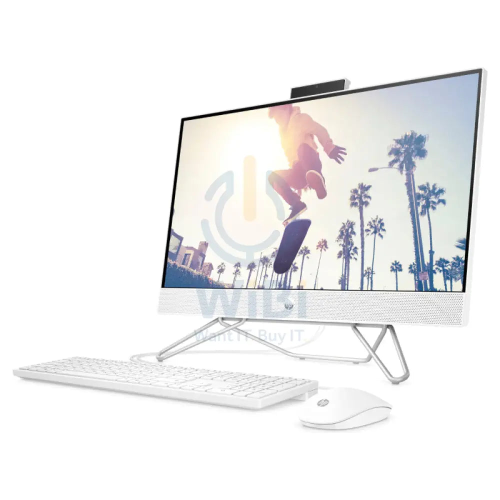 HP 24-CB1339NE AIO PC - i5 / 64GB / 512GB (NVMe M.2 SSD) / 23.8’’ FHD Non-Touch / DOS (Without OS) / 1YW / Starry White