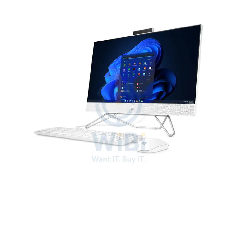 إتش بي 24-CB1339NE المتكامل جهاز كمبيوتر  آي 5 / 8 جيجابايت / 1 تيرابايت (NVMe م.2 إس إس دي) / 23.8'' FHD لا تعمل باللمس / ويندوز 11 برو / ضمان سنة / أبيض نجمي