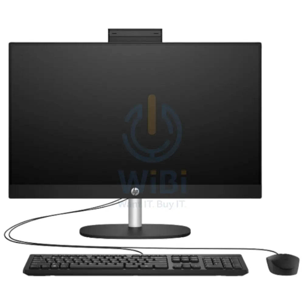 HP 24-CR0041NE AIO PC - 23.8’’ FHD Non-Touch / i7 / 8GB / 512GB (NVMe M.2 SSD) / DOS (Without OS) / 1YW / Jet Black