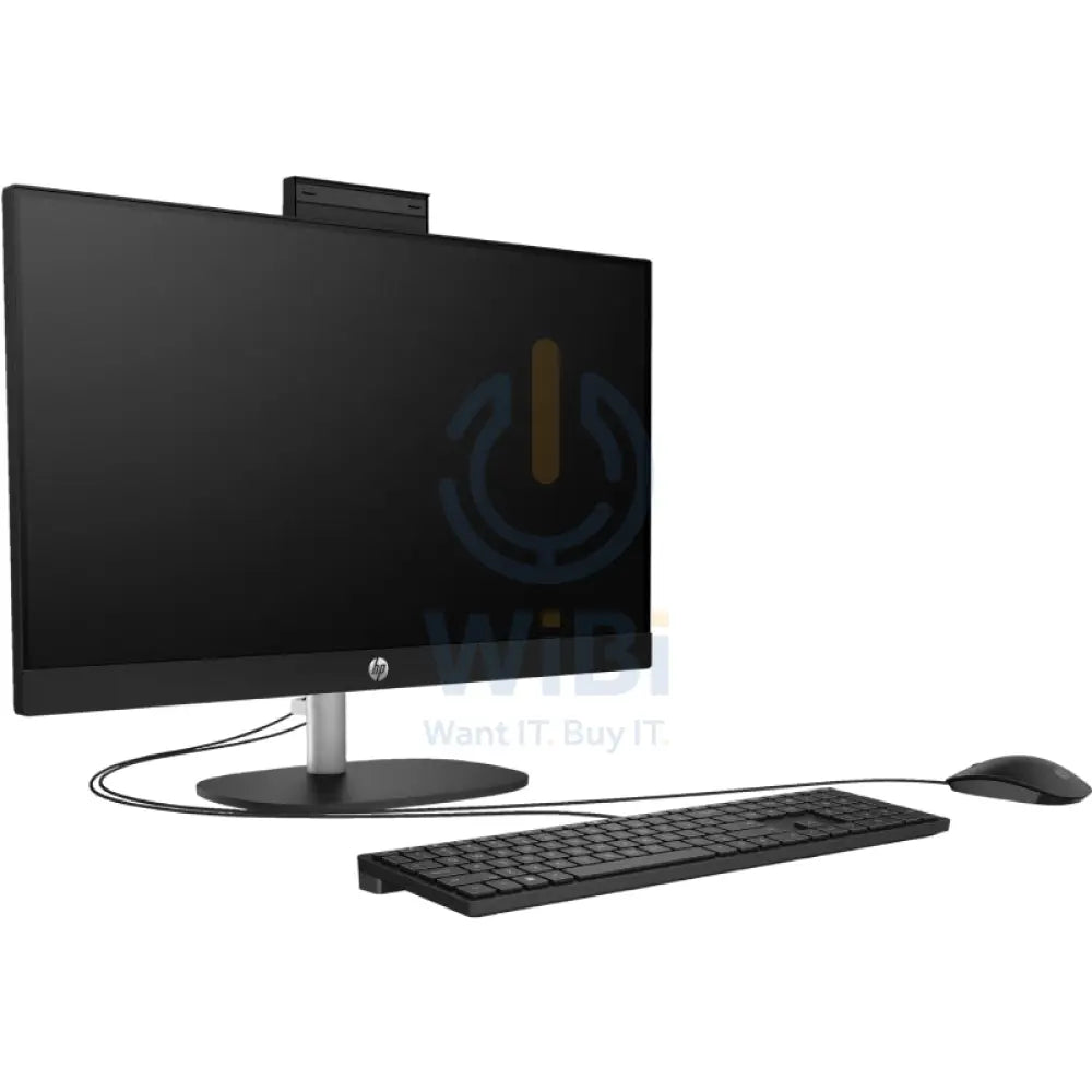 HP 24-CR0041NE AIO PC - 23.8’’ FHD Non-Touch / i7 / 8GB / 512GB (NVMe M.2 SSD) / DOS (Without OS) / 1YW / Jet Black