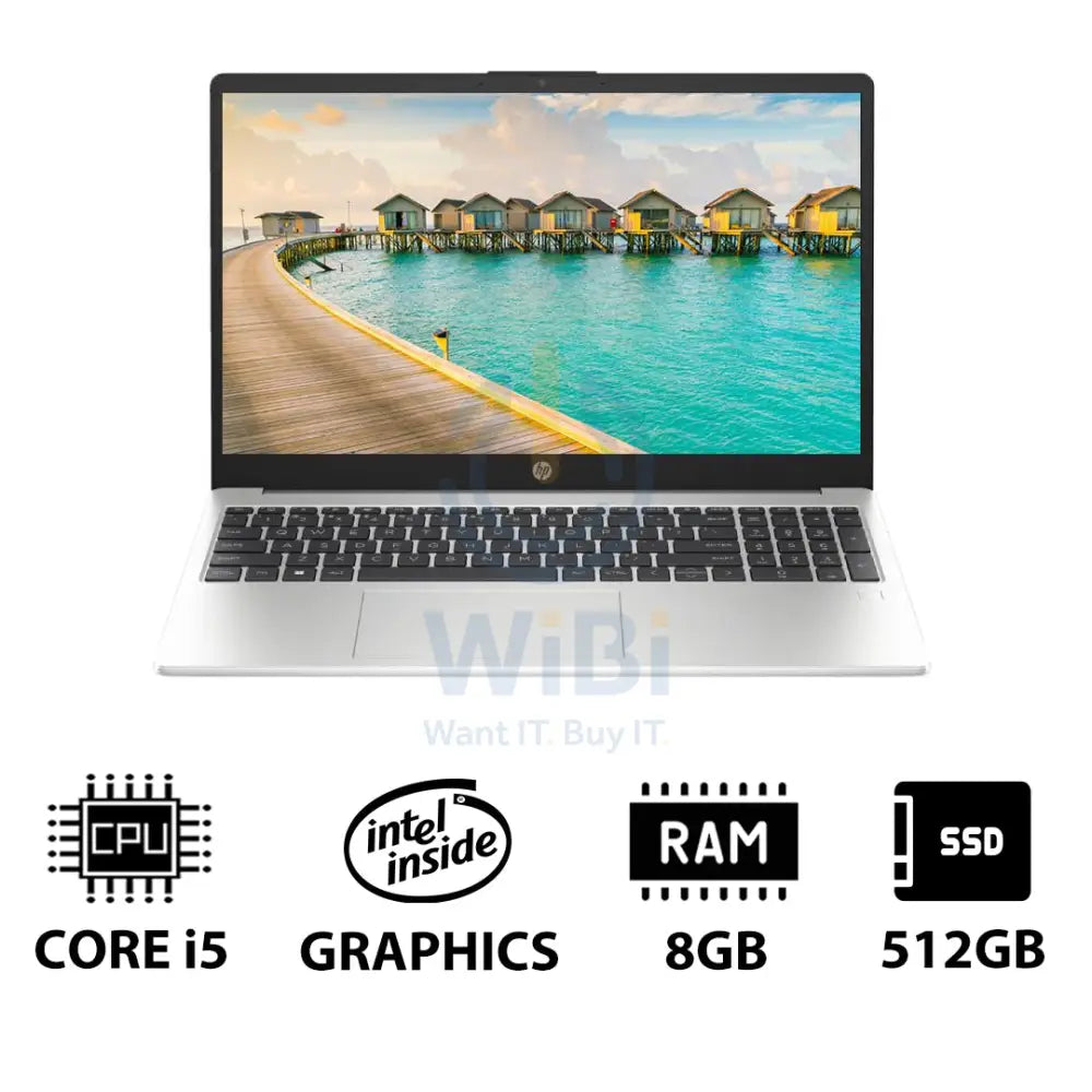 إتش بي 250 إتش بي  جي10 - 15.6 بوصة FHD / آي 5 / 8 جيجابايت / 512 جيجابايت (NVMe م إس إس دي) / دوس (بدون نظام تشغيل)  دوس  آي 5 (بدون نظام تشغيل) / ضمان سنة - لابتوب لابتوبات