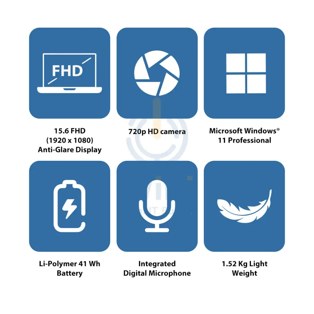 HP 250 G10 15.6’’ FHD / i7 1355U / 8GB / 512GB (NVMe M.2 SSD) / Win 11 Pro / 1YW / Silver Laptop Laptops