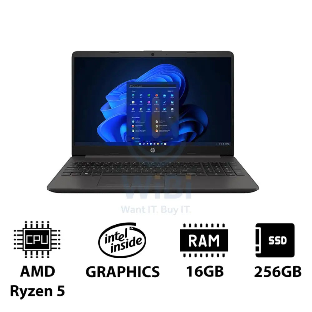 HP 255 G8 - 15.6’’ FHD / AMD Ryzen 5 / 16GB / 256GB (NVMe M.2 SSD) / Win 11 Pro / 1YW - Laptop Laptops > Offer Zone