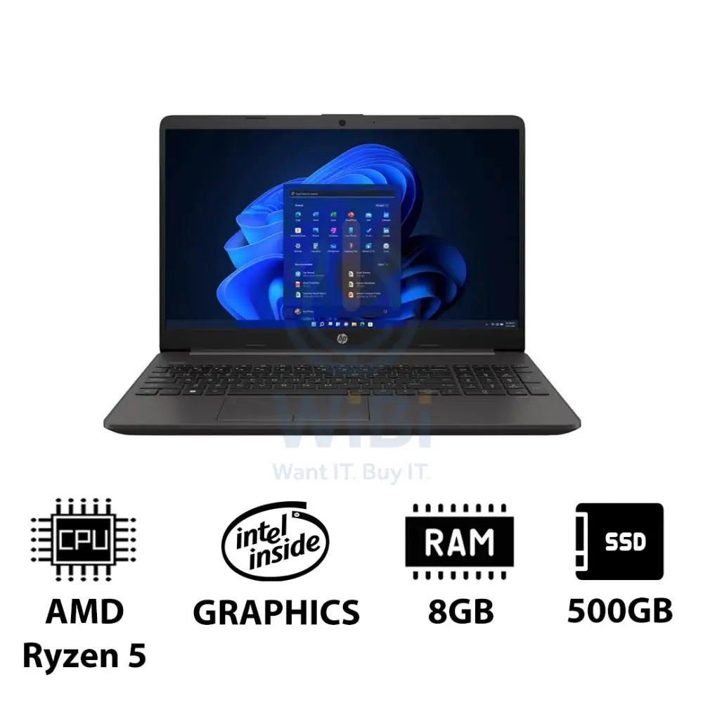 HP 255 G8 - 15.6’’ FHD / AMD Ryzen 5 / 8GB / 500GB (NVMe M.2 SSD) / Win 11 Pro / 1YW - Laptop Laptops > Offer Zone