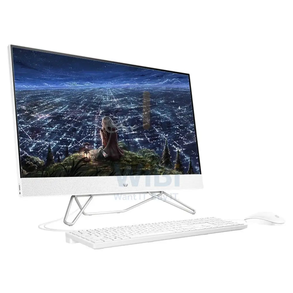 HP 27-CB1002NE AIO PC - i7 / 32GB / 500GB (NVMe M.2 SSD) / 27.0’’ FHD Touch / DOS (Without OS) / 1YW / Starry White