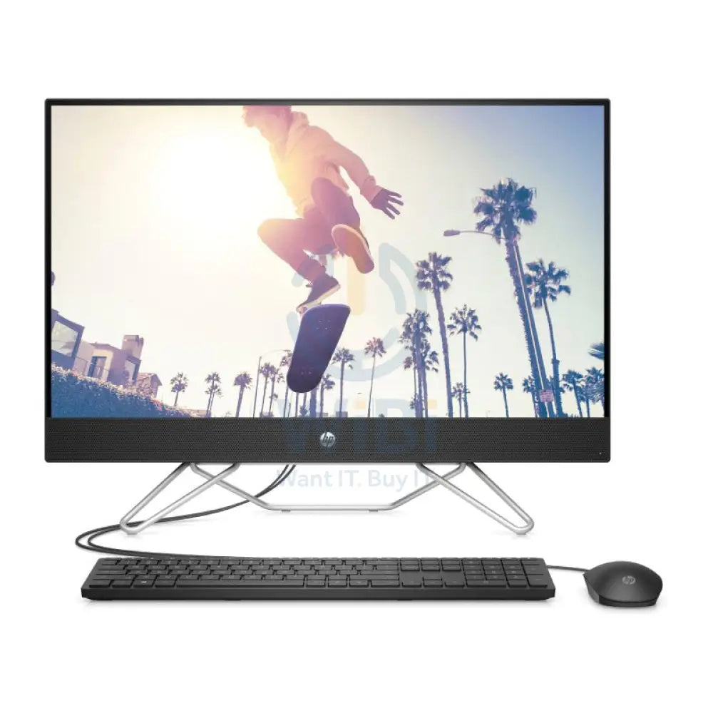 HP 27-CB1003NE AIO PC - i7 / 16GB / 500GB (NVMe M.2 SSD) / 27.0’’ FHD Touch / DOS (Without OS) / 1YW / Jet Black