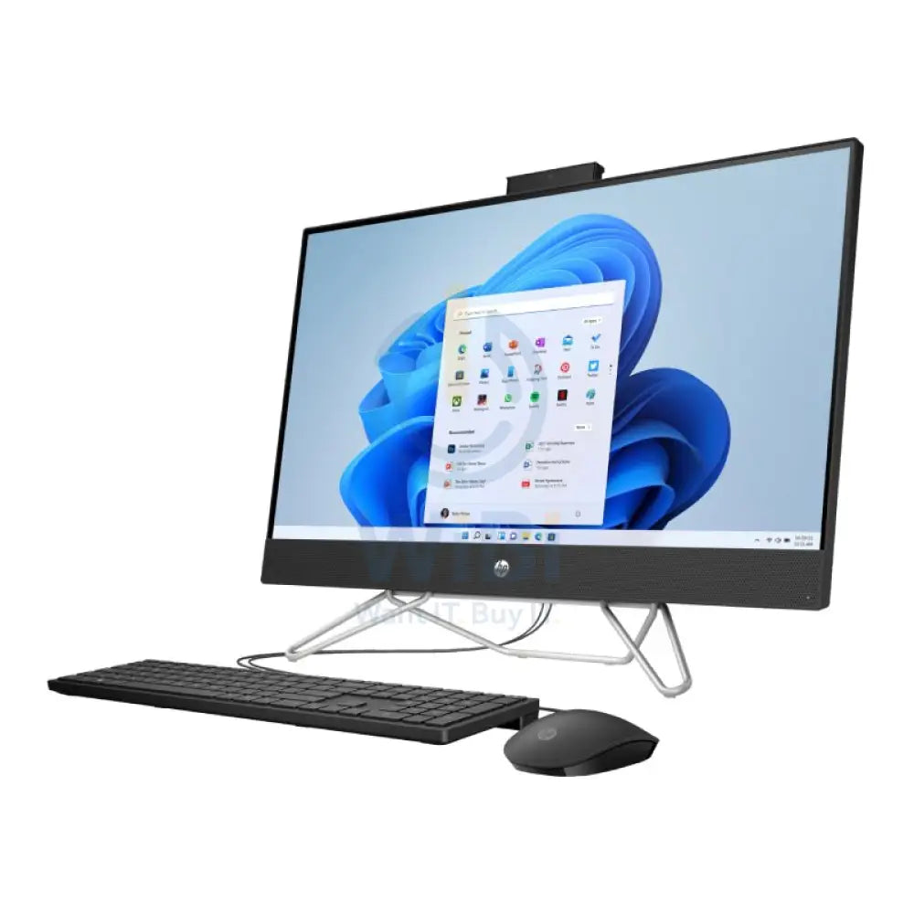 HP 27-CB1003NE AIO PC - i7 / 16GB / 500GB (NVMe M.2 SSD) / 27.0’’ FHD Touch / Win 11 Pro / 1YW / Jet Black - Desktop