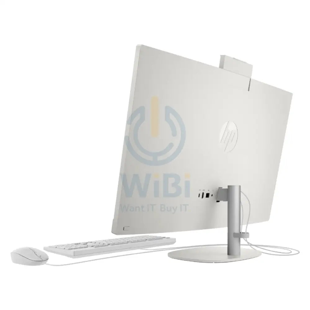 HP 27-CR2047NE AIO AI PC - Ultra 7 255U / 8GB / 512GB (NVMe M.2 SSD) / 27" FHD Non-Touch / 1YW / Shell White - Desktop