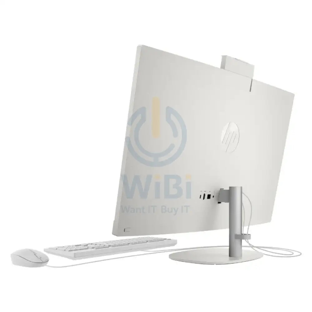 HP 27-CR0010NE AIO PC - i7 / 8GB / 512GB (NVMe M.2 SSD) / 27’’ FHD Touch / DOS (Without OS) / 1YW / Shell White + Rapoo