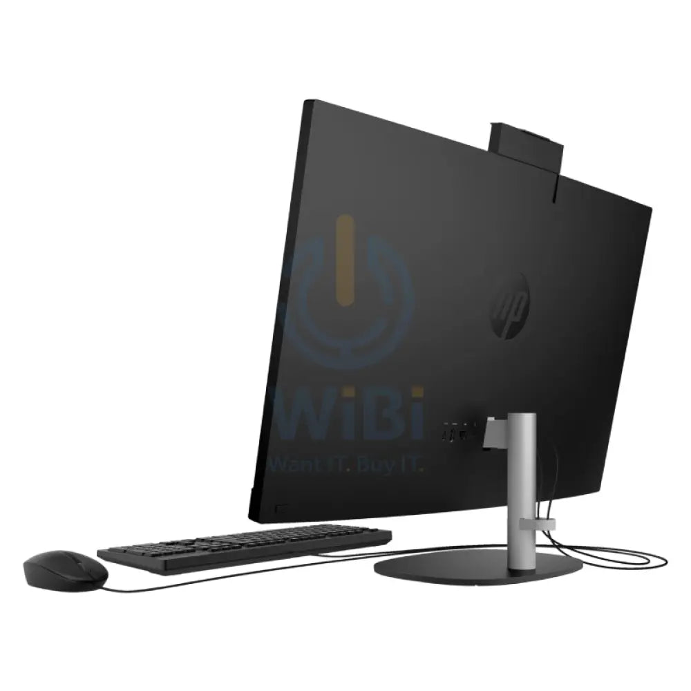 HP 27-CR0011NE AIO PC - i7 / 8GB / 512GB (NVMe M.2 SSD) / 27’’ FHD Touch / DOS (Without OS) / 1YW / Jet Black - Desktop