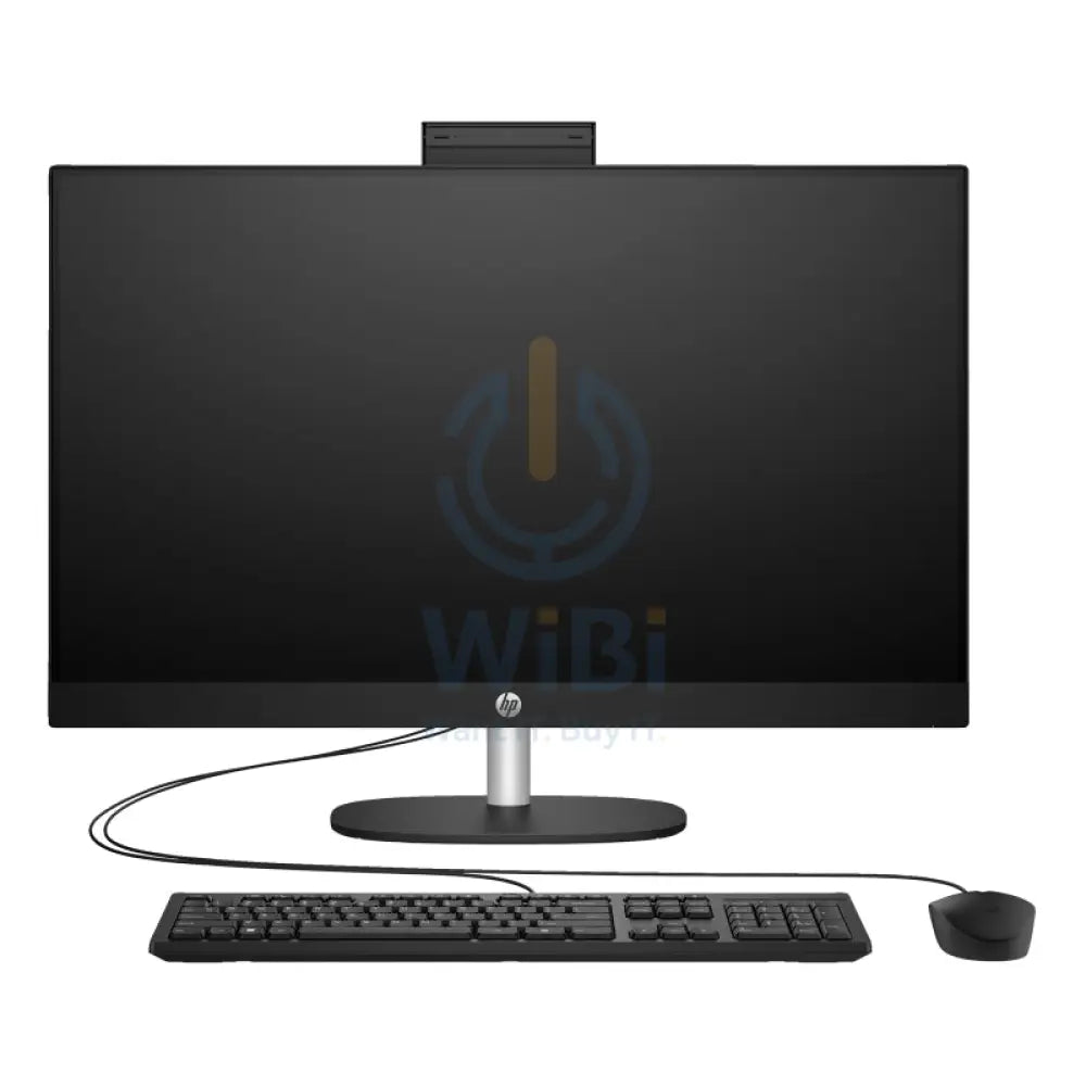 HP 27-CR0011NE AIO PC - i7 / 8GB / 512GB (NVMe M.2 SSD) / 27’’ FHD Touch / DOS (Without OS) / 1YW / Jet Black - Desktop